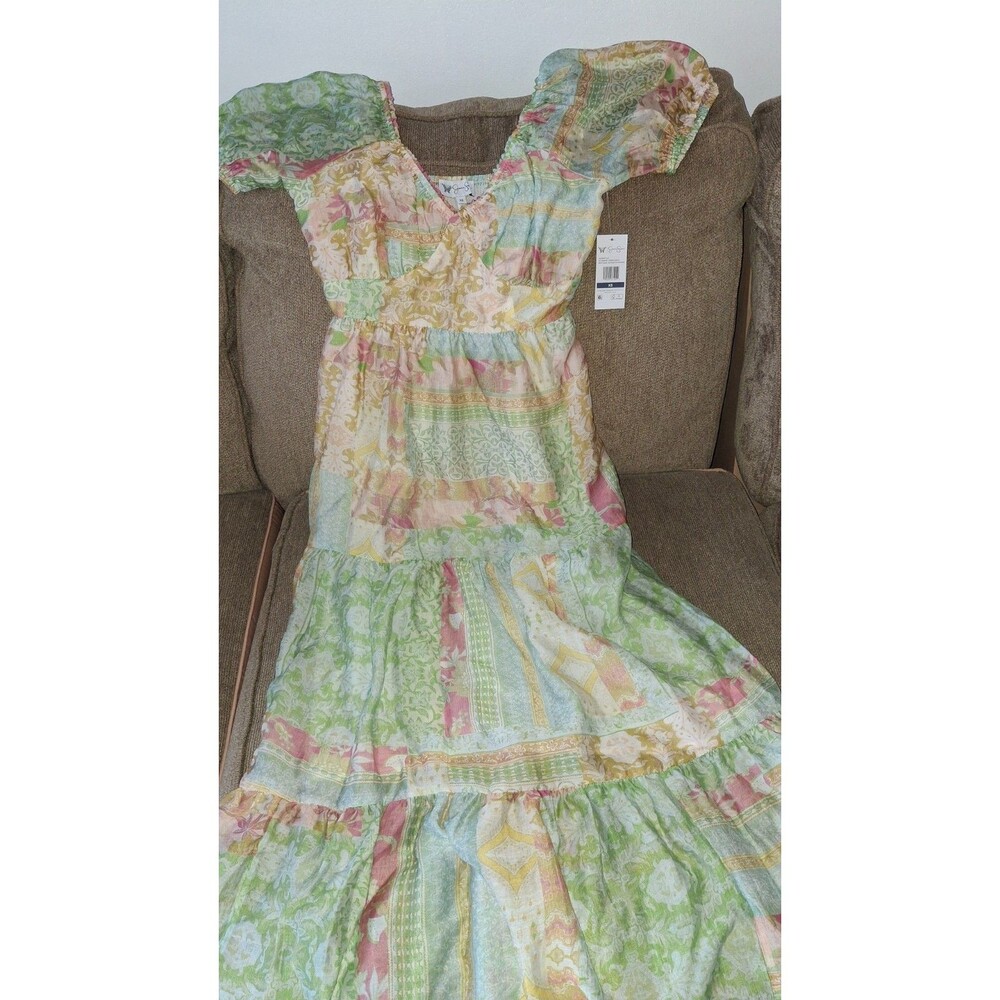 Jessica Simpson Women's Emmory Tiered Maxi Dress, Sizes XS - Picture 14 of 16